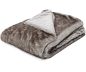 Preview: Biederlack Wohndecke Favourites of Grey - Maroon Woven Fur