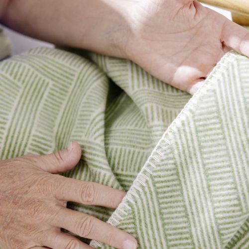 Ibena Wohndecke - Nazca grün