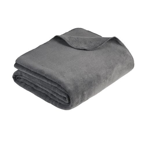 Ibena Baumwolldecke Uni - Malaga