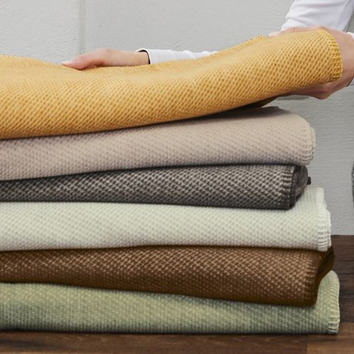 Ibena Struktur Baumwolldecke - Charlotte