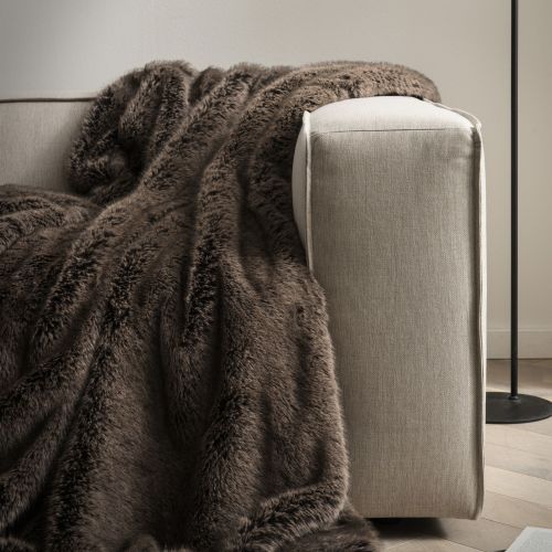 Bugatti - Felldecke braun