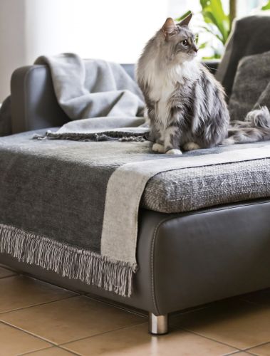 Biederlack cover - Salt & Pepper - 100x200cm - 4 colours