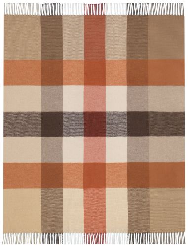 Biederlack Fransenplaid - Desire camel