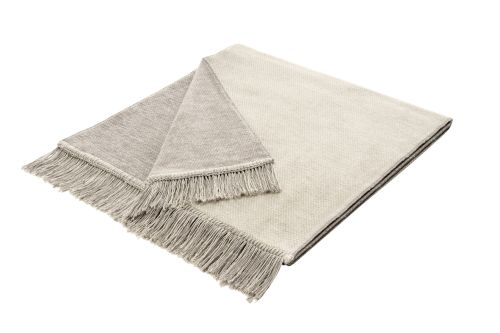 Biederlack Sesselschoner - Salt & Pepper - 50x200cm