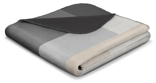 Biederlack XL Wohndecke - Black Part 180x220cm