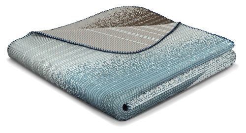 Biederlack XXL Wohndecke - Ocean Wave 220x240cm