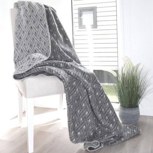 Biederlack XXL Wohndecke - Network 220x240cm