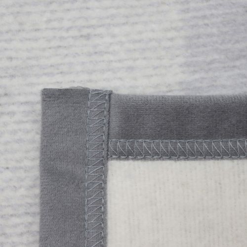 Biederlack Baumwolldecke - Grey-Woven