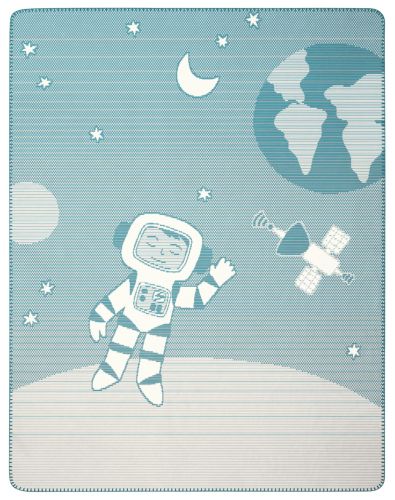 Biederlack Babydecke - Spacekid