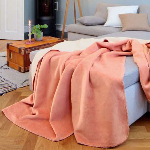 Biederlack Wohn- und Kuscheldecke - Doubleface