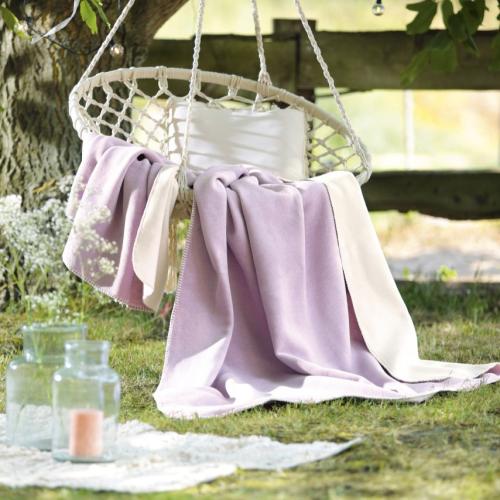 Biederlack Wohn- und Kuscheldecke - Doubleface