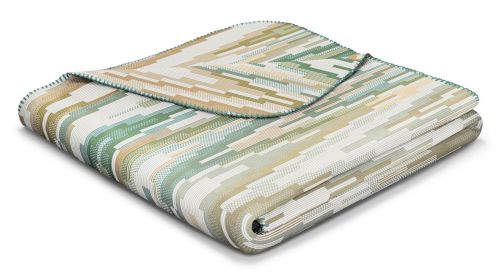 Biederlack Decke - Mission teal