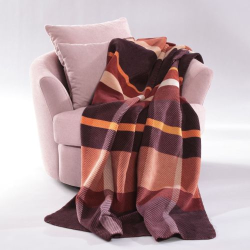 Biederlack Kuscheldecke - Ruby Check