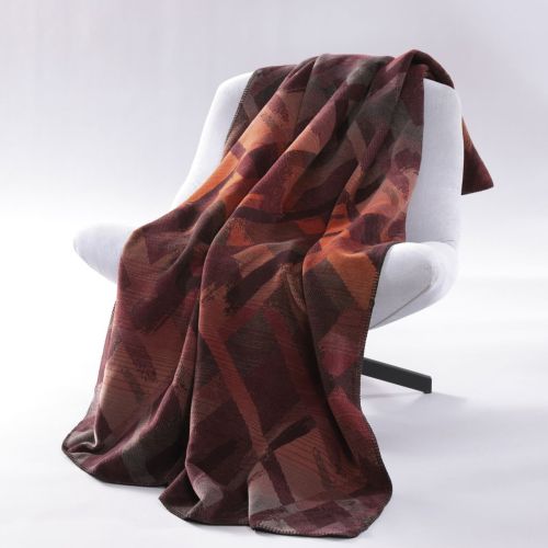 Biederlack Wohndecke - Garnet Glow