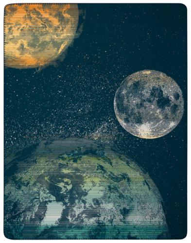 Biederlack Kinder- und Jugenddecke - Cosmos