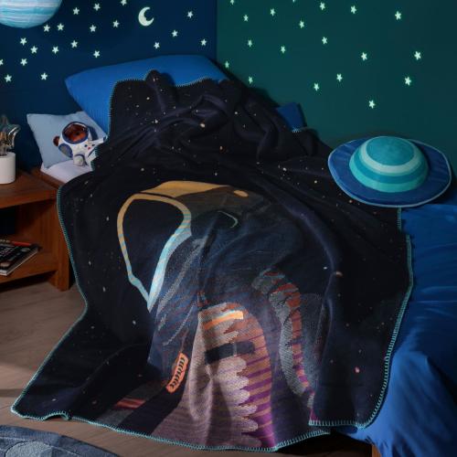 Biederlack Kinder- und Jugenddecke - Astronaut
