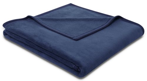 Biederlack Baumwolldecke Uni - 100% Baumwolle