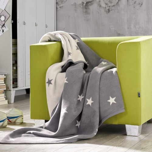 Ibena Wohndecke - Atlanta Grau