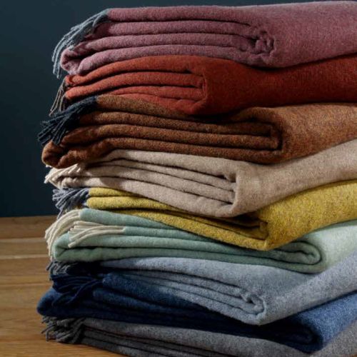 Biederlack XL Kaschmirplaid Uni