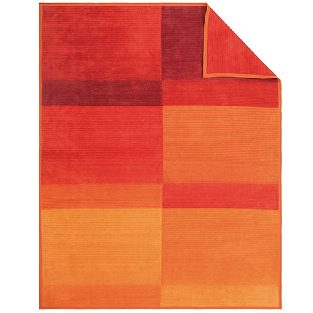 Ibena Wohndecke - Granada Orange
