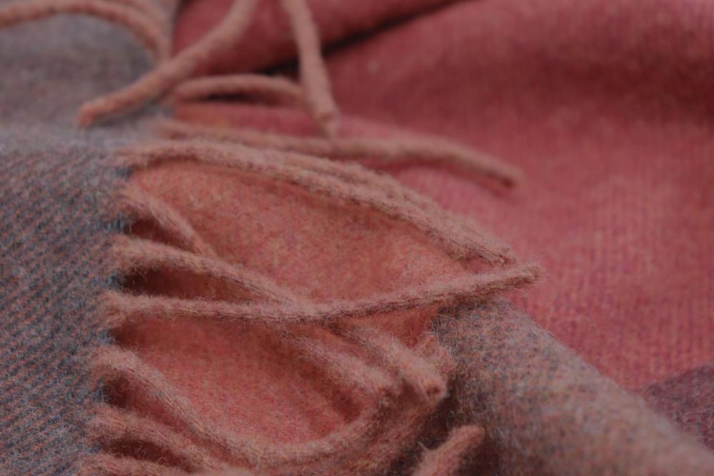 Biederlack Kaschmir-Plaid - Pleasant Ruby