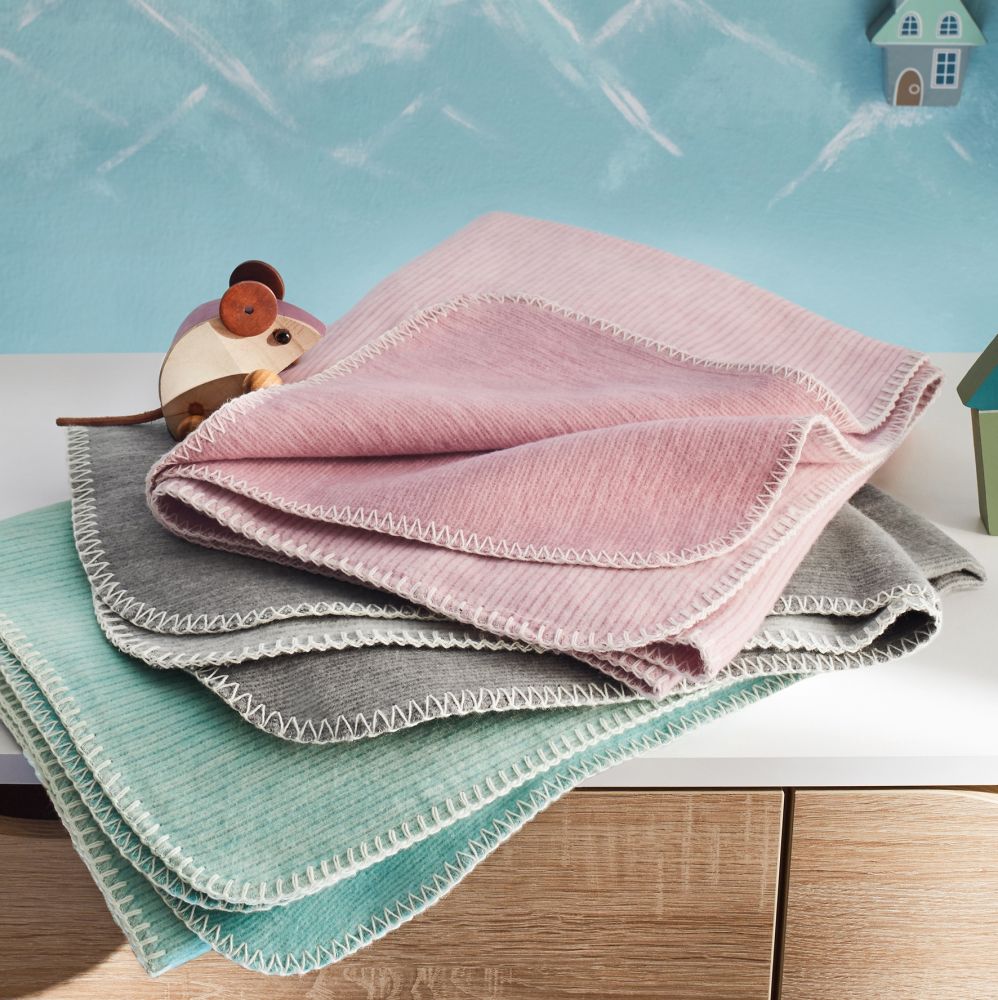 Ibena Baumwolldecke Lausanne 140x200cm