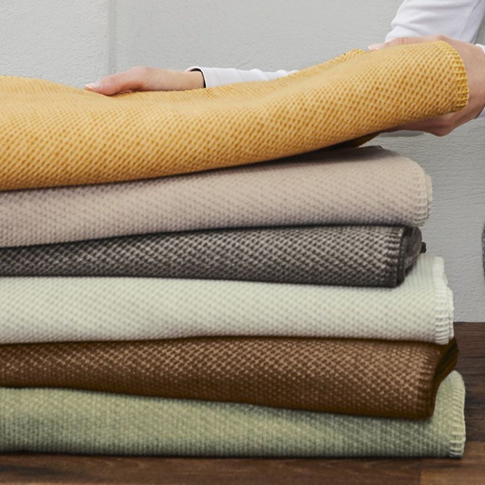 Ibena Struktur Baumwolldecke - Charlotte