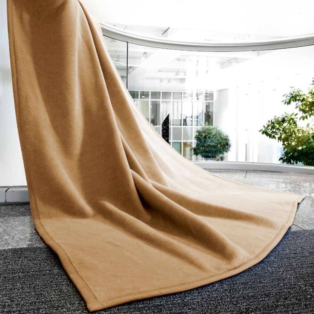 Biederlack Baumwolldecke Uni - 100% Baumwolle