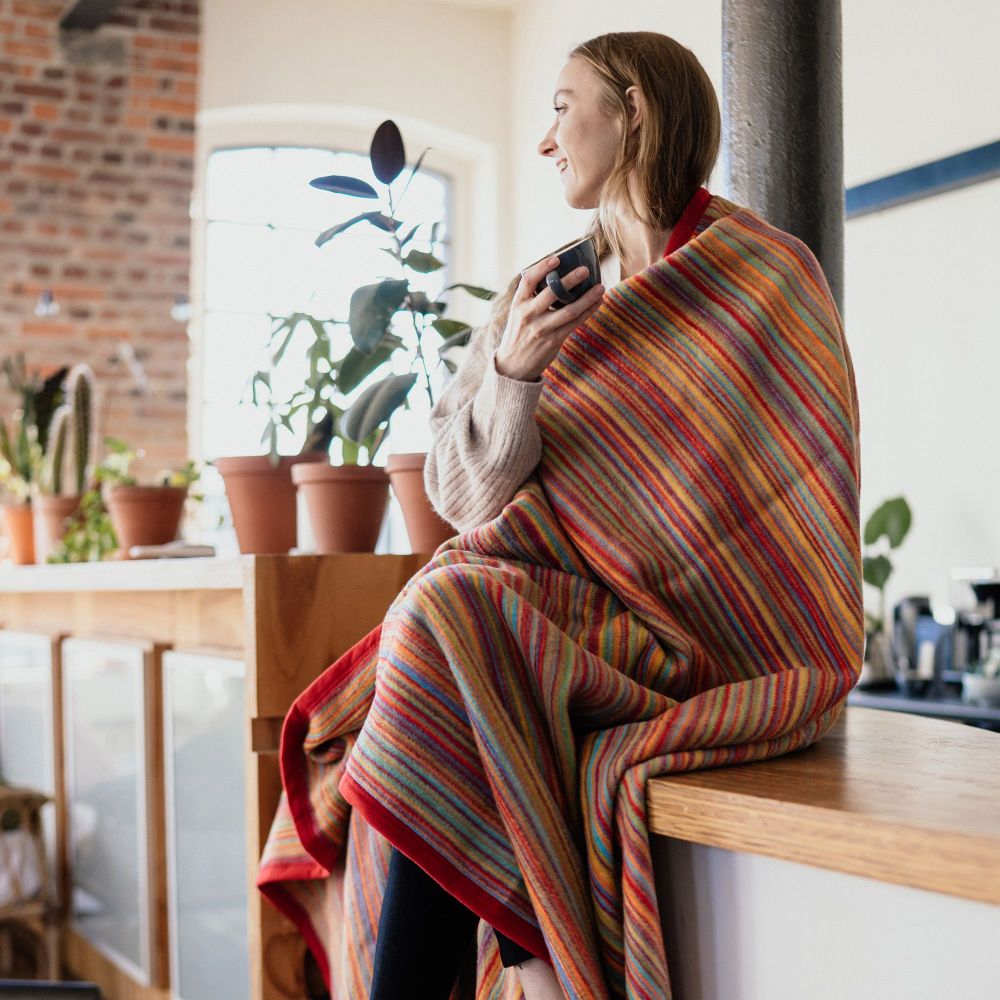 Ibena Wohndecke - Malang bunt