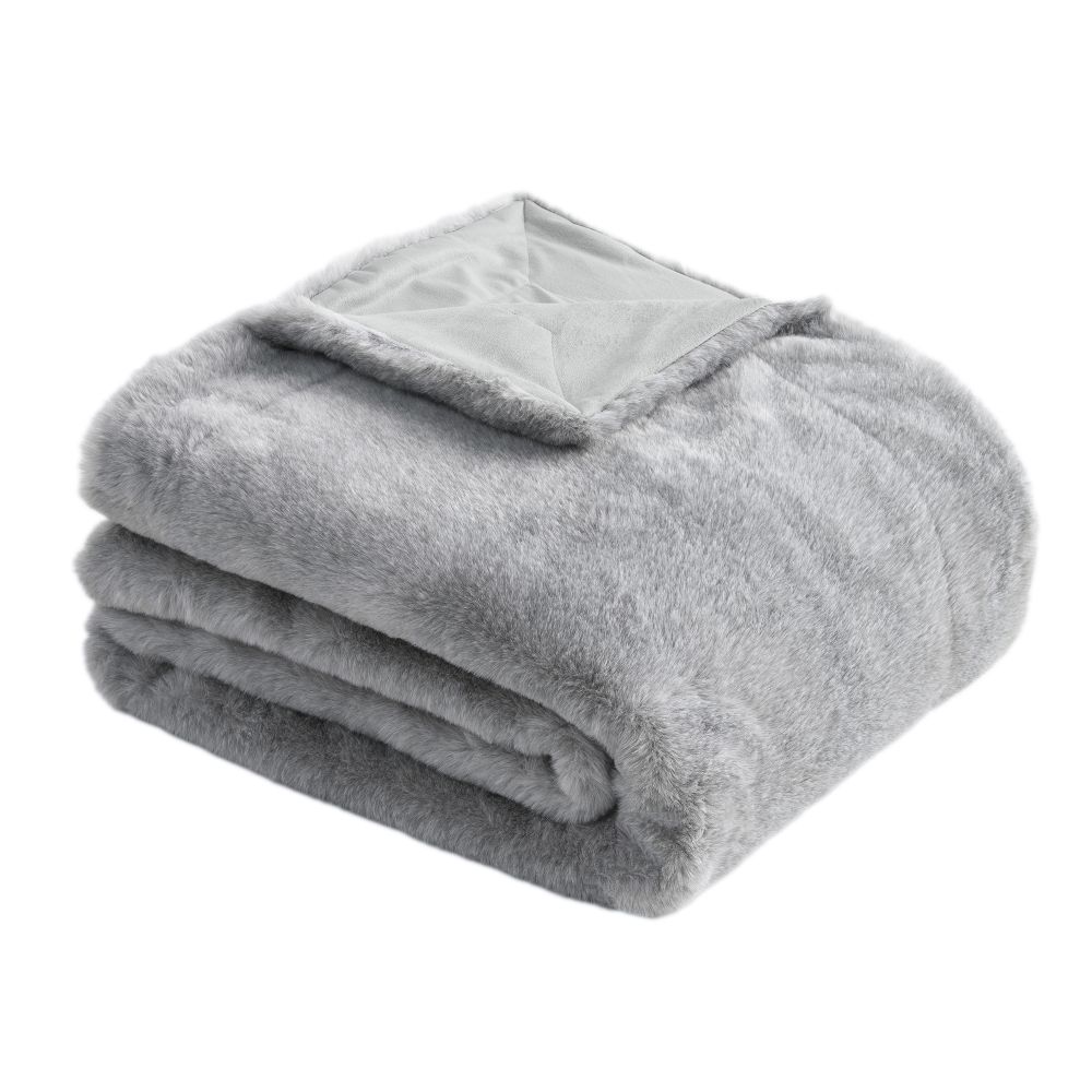 Bugatti - Felldecke hellgrau