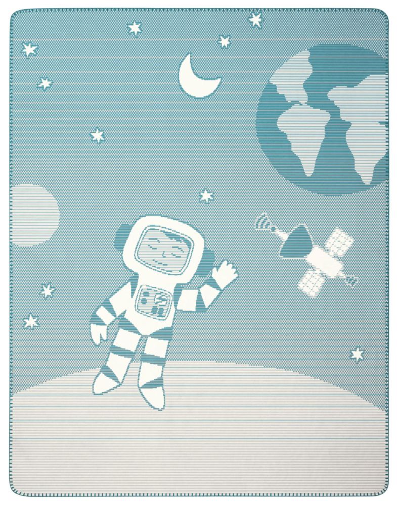 Biederlack Babydecke - Spacekid