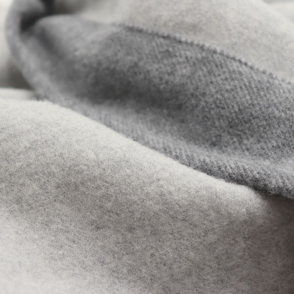 Biederlack Wolldecke - Prado grey