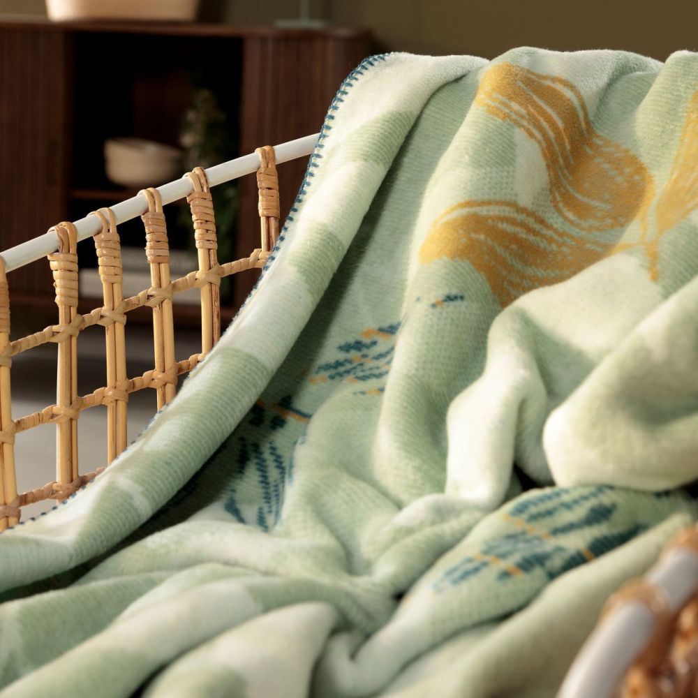 Biederlack Wohndecke - Greenery