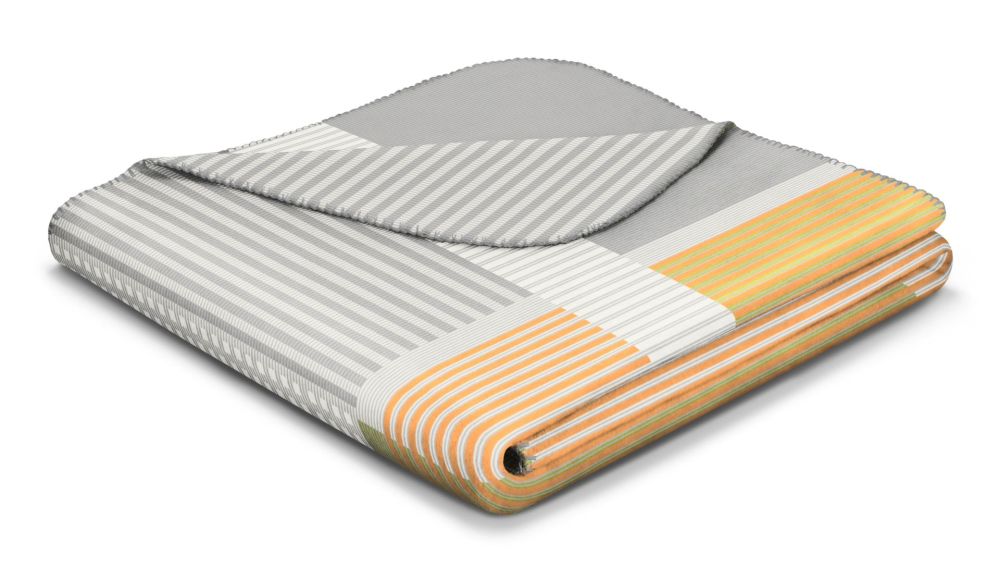 Biederlack Decke - Maze yellow