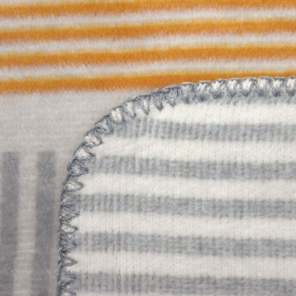 Biederlack Decke - Maze yellow