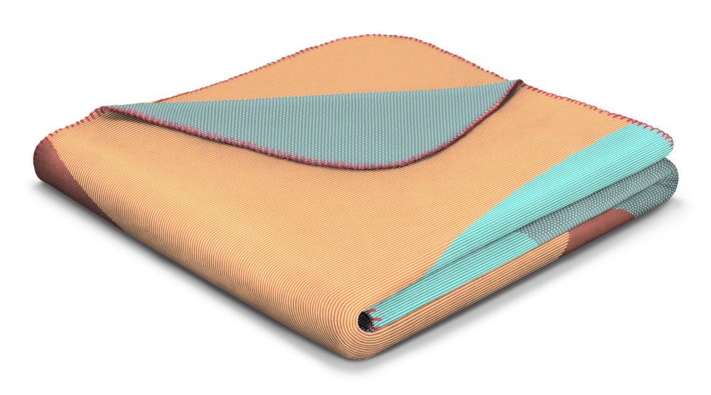 Biederlack Decke - Lava