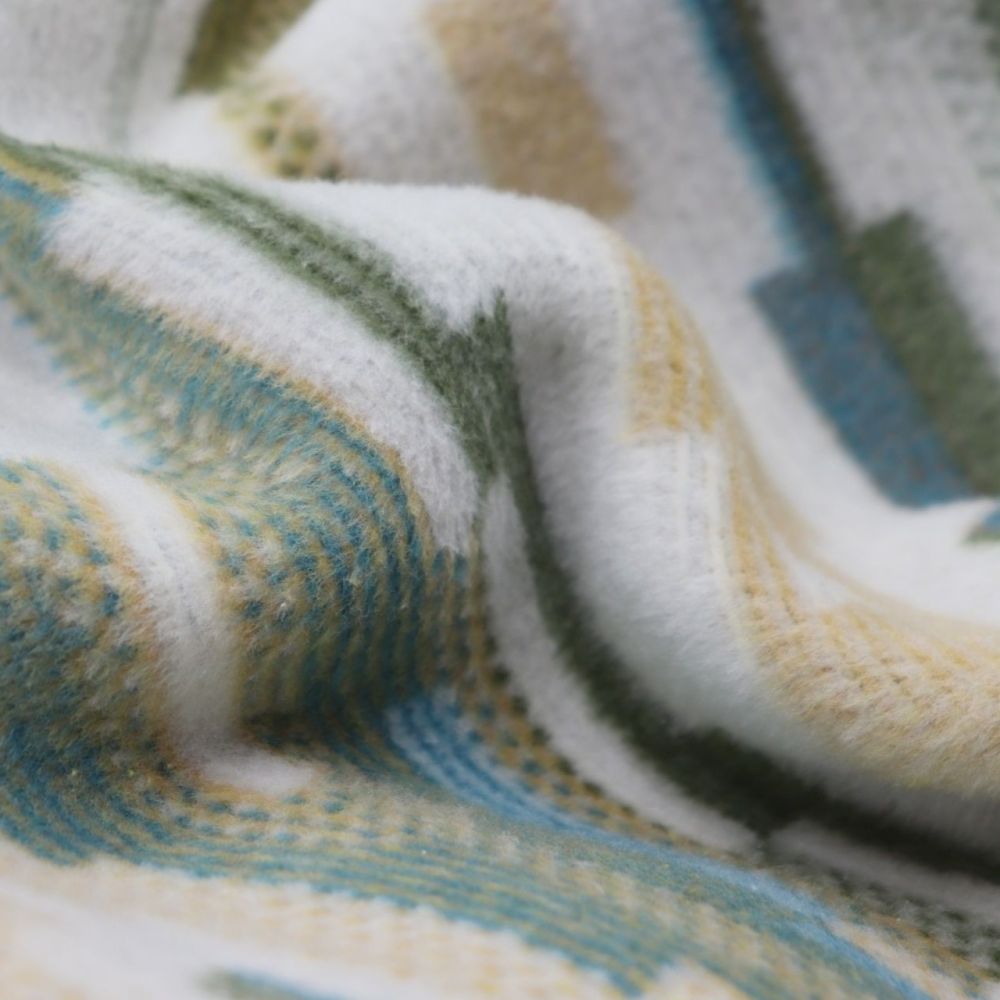 Biederlack Decke - Mission teal