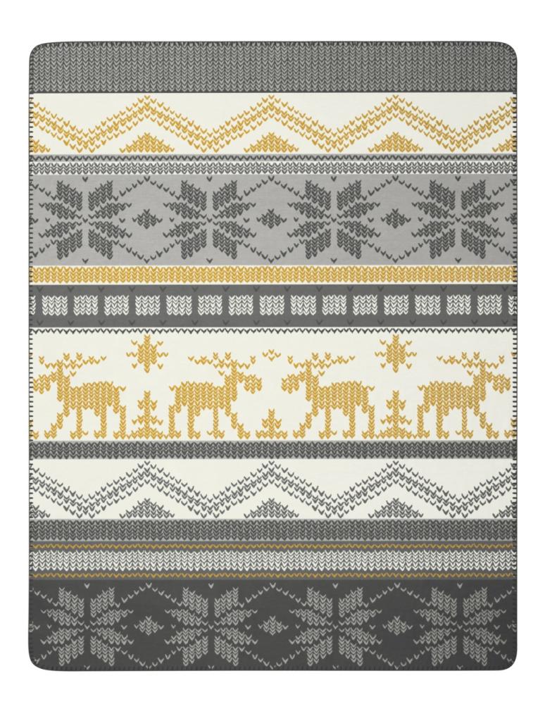 Biederlack Wohndecke - Winter Knit