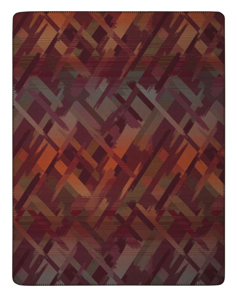 Biederlack Wohndecke - Garnet Glow