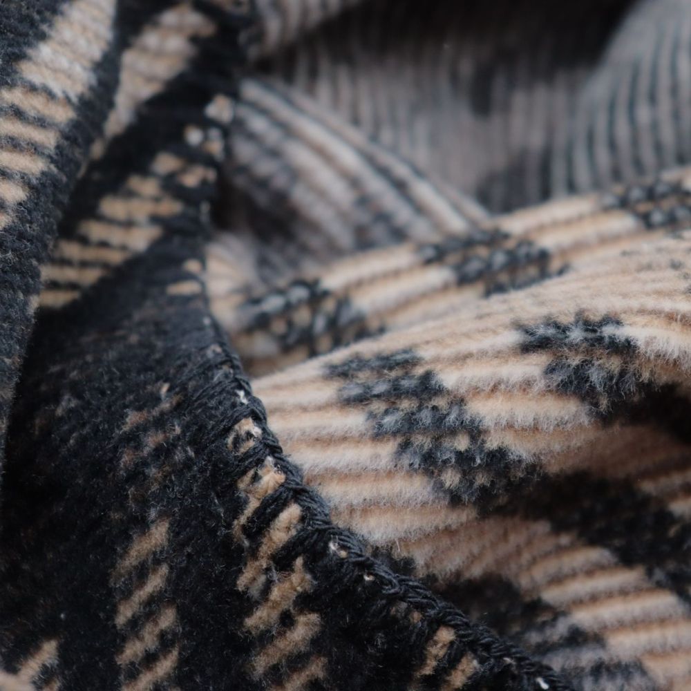 Biederlack Decke - Midnight Elegance