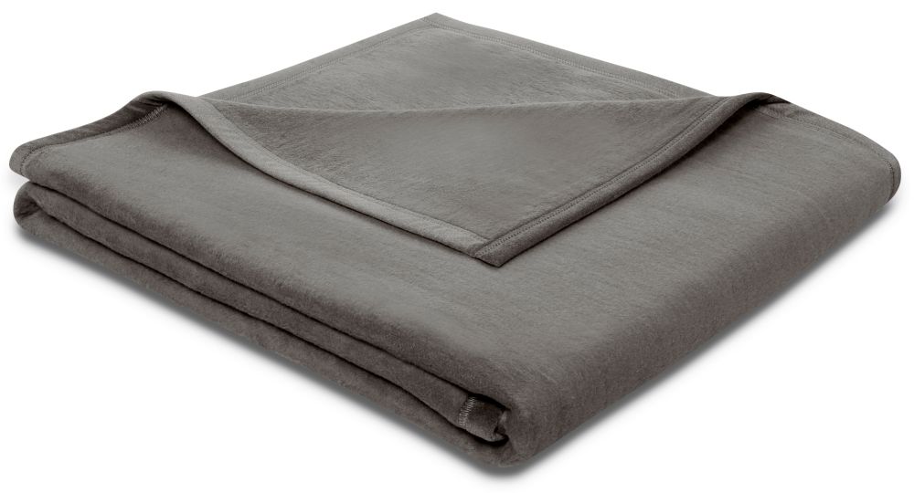 Biederlack Baumwolldecke Uni - 100% Baumwolle