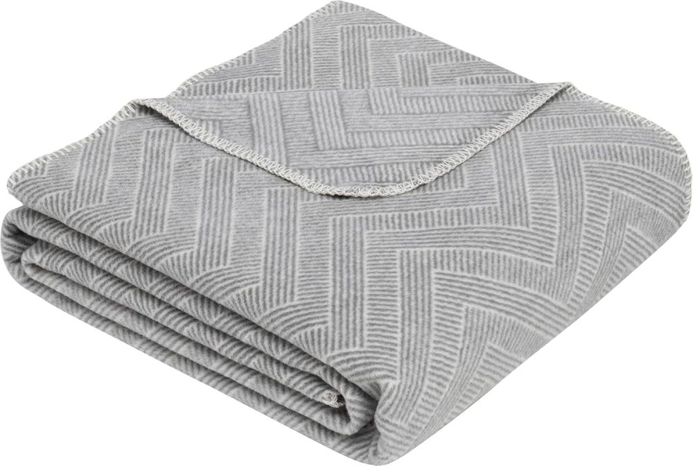 Ibena Wohndecke - Nazca grau