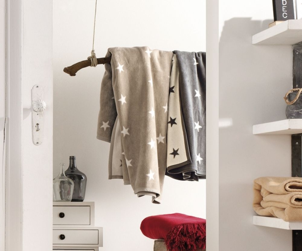 Ibena Wohndecke - Atlanta Grau