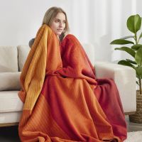 Ibena Wohndecke - Granada Orange