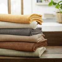 Ibena Struktur Baumwolldecke - Charlotte